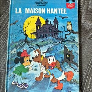 2/5$ La Maison Hantée Comic Book vintage
